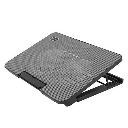Đế tản nhiệt laptop N99 2 quạt đế nâng - Hàng nhập khẩu