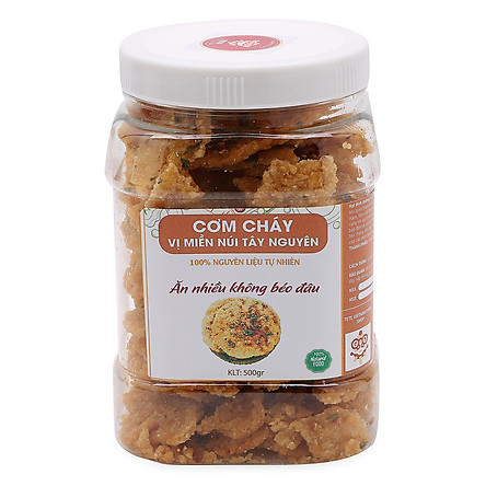 Cơm Cháy TeTeFood Hương Vị Miền Núi Tây Nguyên 500 gram