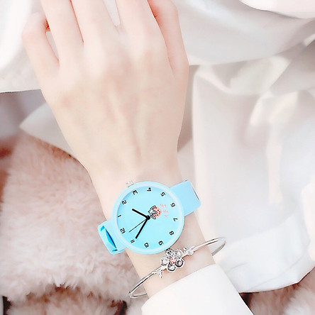 Đồng hồ nữ trái dâu Nhật Bản 4 màu thời trang