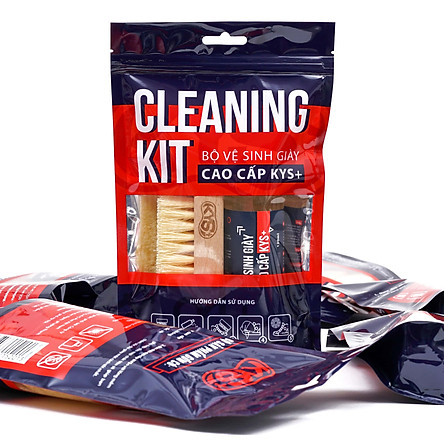 Bộ vệ sinh giày cao cấp - Cleaning Kit KYS+ tẩy trắng cho giày thể thao, giày sneaker, làm sạch giày da, da lộn