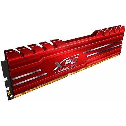 Ram máy tính Desktop ADATA DDR4 XPG GAMMIX D10 8GB 3200MHz RED - Hàng Chính Hãng