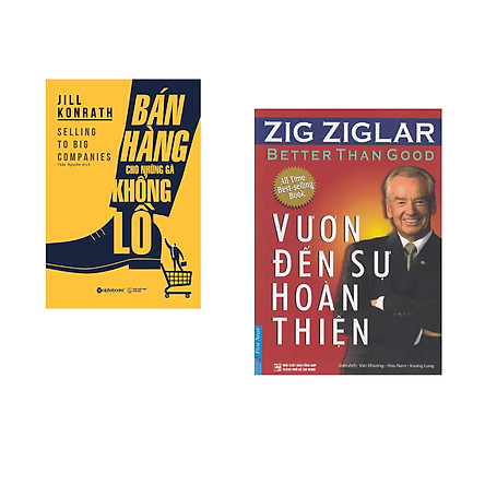 

Combo 2 cuốn sách: Vươn Đến Sự Hoàn Thiện + Bán Hàng Cho Những Gã Khổng Lồ