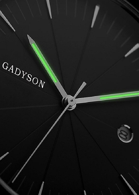 Đồng hồ nam GADYSON dây thép lưới có lịch ngày cao cấp mẫu MỚI năm nay