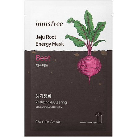 Mặt nạ dưỡng ẩm da Innisfree Jeju Root Energy Mask 25ml