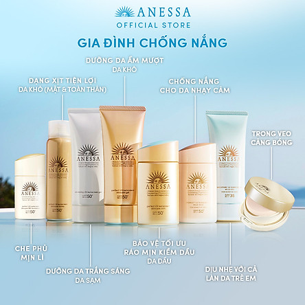 Kem nền trang điểm BB chống nắng dưỡng da Anessa SPF 50+ PA++++ 25ml