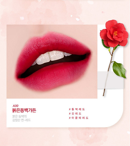 Son Kem Lì Mịn Lâu Trôi Black Rouge Air Fit Velvet Tint Ver 6: Blueming Garden