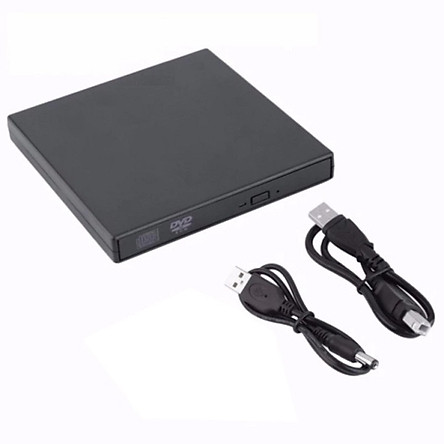 Ổ đĩa dvd rời cho laptop, desktop, máy tính bàn, ổ đĩa quang dvd rw gắn ngoài qua cổng USB hỗ trợ đọc, ghi đĩa dvd, cd không kén đĩa.