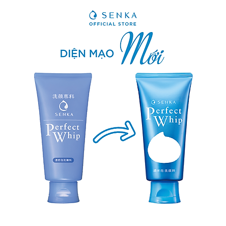 Bộ sản phẩm bảo vệ & làm sạch toàn diện Senka (Sữa chống nắng UV Milk 40ml + Nước sữa tẩy trang Milky 230ml + SRM Whip 120g)