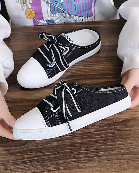 Giày Sục Sneaker Thể Thao Nữ Vải Mềm Stye Hàn Quốc Cực Xinh 3Fashion - 3181
