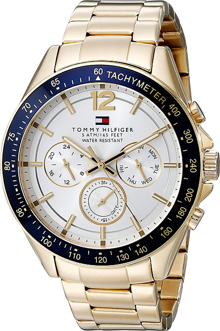 Tommy Hilfiger Men's 1791121 Sophisticated Sport Gold-Tone Stainless ...