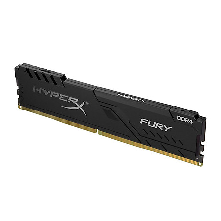 Ram PC Kingston HyperX Fury Black 8GB (1x8GB) Bus 3200MHz DDR4 CL16 Non-ECC HX432C16FB3/8 - Hàng Chính Hãng