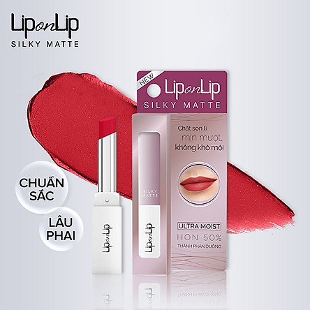 Son Lì Siêu Mịn Dưỡng Tối Ưu Lip On Lip Silky Matte 2.2g