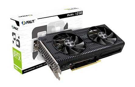 Card đồ họa VGA Palit GeForce RTX 3060 Dual NE63060019K9-190AD - Hàng Chính Hãng