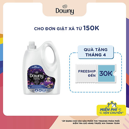 Nước Xả Vải Downy Hương Nước Hoa Quyến rũ 4L (Dạng chai)