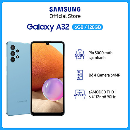 Điện thoại Samsung Galaxy A32-Hàng Chính Hãng