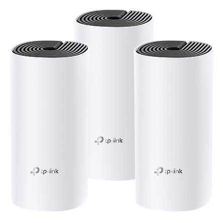 Bộ Phát Wifi Mesh TP-Link Deco M4 (3-pack)  Băng Tần Kép MU-MIMO AC1200 - Hàng Chính Hãng