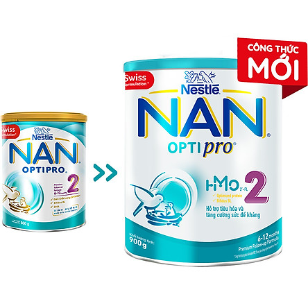 Sữa Bột Nestlé NAN OPTIPRO HM-O 2 900g