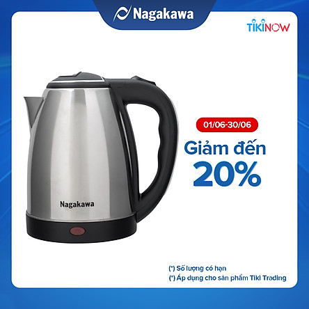 Ấm Siêu Tốc Nagakawa NAG0308 (1.8 Lít) - Hàng Chính Hãng