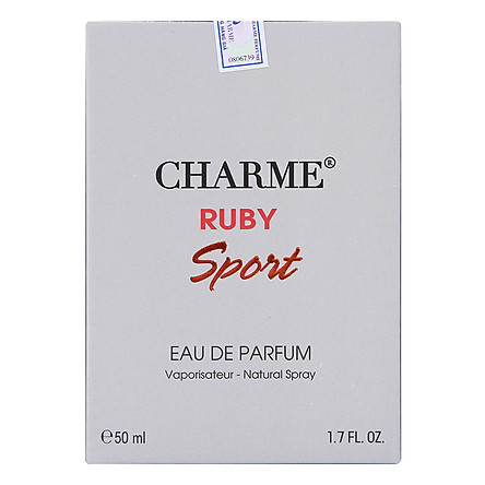 Nước Hoa Nam Charme Ruby Sport (50ml)