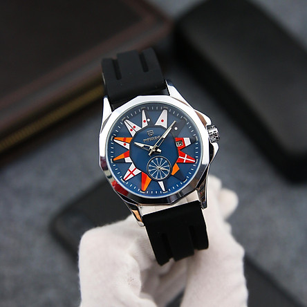 Đồng hồ nam PAGINI cao cấp phong cách thể thao – Dây đeo mềm mại, thoải mái - PA001797