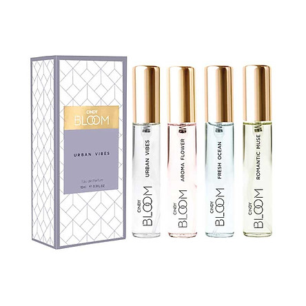 Combo 4 Nước Hoa Cindy Bloom 10ml