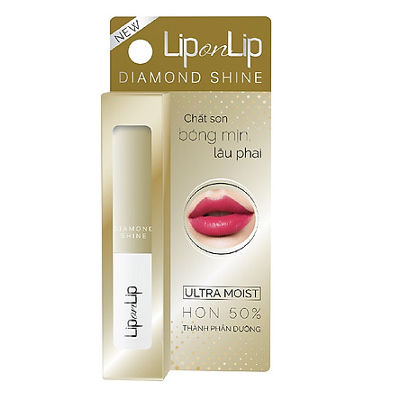 Son Nhũ Trang Điểm Dưỡng Tối Ưu Lip On Lip Diamond Shine 2.2g