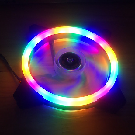 Quạt  tản nhiệt, Fan Case Led RGB Coolmoon K2 - Hàng Chính Hãng