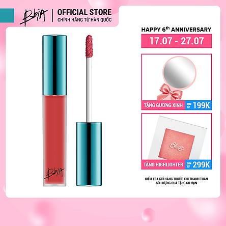 Son kem lì Bbia Last Velvet Lip Tint Version 1 5g (5 màu)