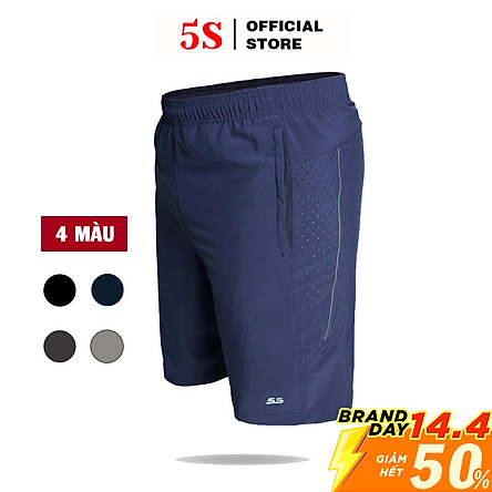 Quần Short Gió Nam Thể Thao 5S (QSG21010) Trẻ Trung, Năng Động, Nam Tính