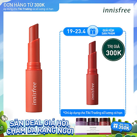 Son Thỏi Lâu Trôi Innisfree Vivid Cotton Stick 2g