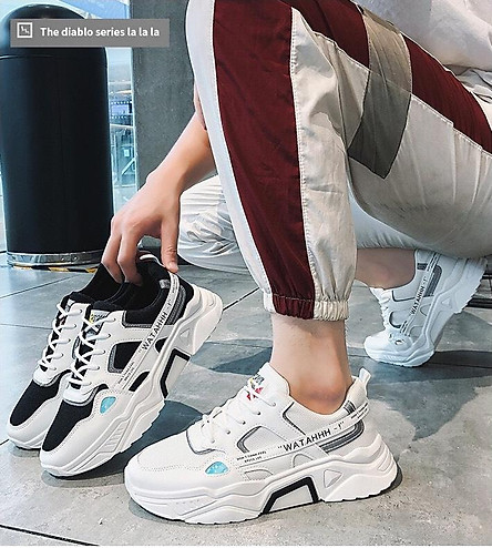 Giày thể thao sneaker nam phong cách trẻ trung 2020 - 015 trắng 