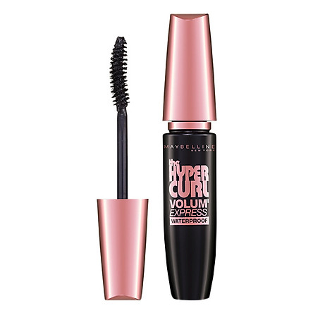 Mascara Dài Mi và Cong Mi Maybelline New York Hyper Curl Waterproof Chuốt Mi Đen Không Lem Không Trôi 9.2ml