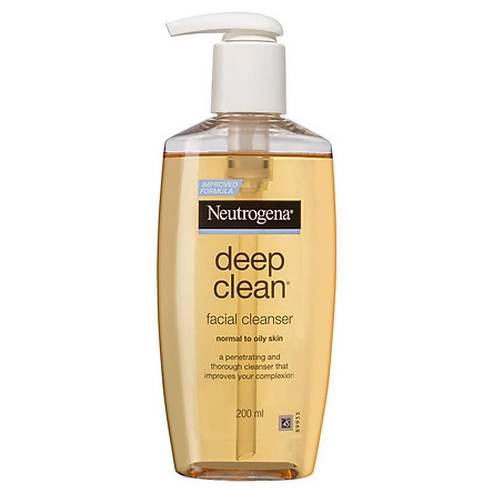 neutrogena deep clean facial cleanser 150ml