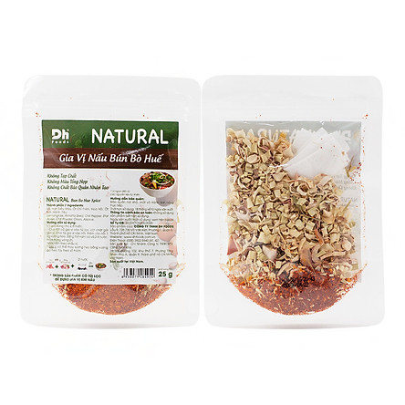 Combo 2 gói NATURAL Gia Vị Nấu Bún Bò Huế Dh Foods | Tiki