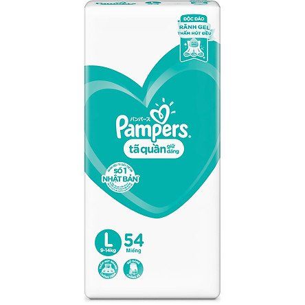 Thùng Tã Quần Pampers Giữ Dáng Megabox - Tặng Thố Lock & Lock 420ml