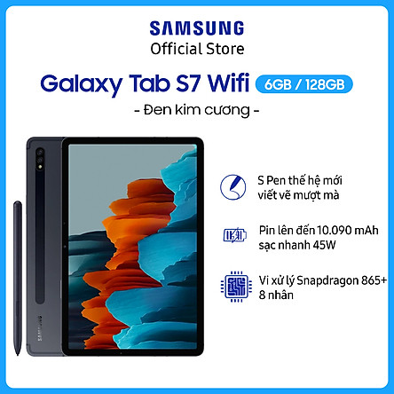 Máy Tính Bảng Samsung Galaxy Tab S7 Wifi T870 (6GB/128GB) - Hàng Chính Hãng