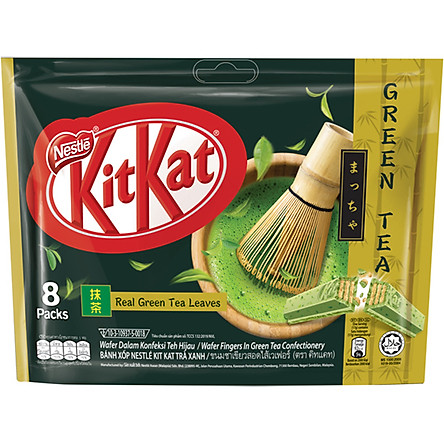 Hộp Kitkat Tết Trà Xanh Hộp 8 Thanh 2F (136g)