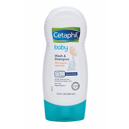 Sữa Tắm Gội Cho Bé Cetaphil Baby Wash 