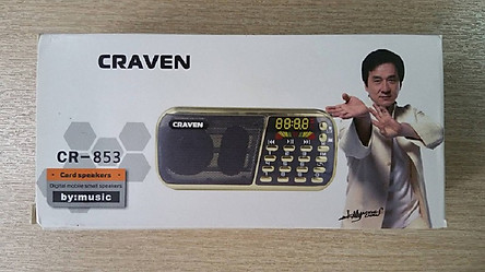 LOA CARAVEN CR-853 nghe nhạc usb,thẻ nhớ ,đài radio FM Hàng Nhập khẩu