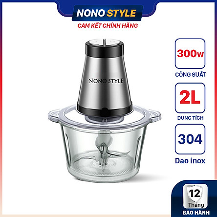 Máy Xay Thịt 2 Lưỡi Kép Nonostyle (2L) - Hàng Chính Hãng