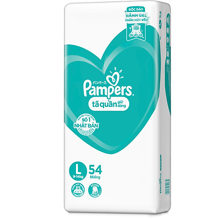 Thùng Tã Quần Pampers Giữ Dáng Megabox - Tặng Thố Lock & Lock 420ml