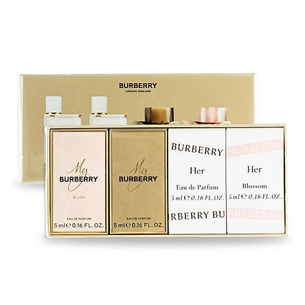 Giftset nước hoa mini Burberry ( 4 chai )