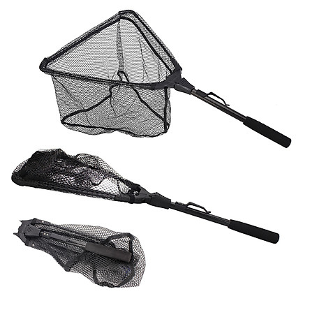Collapsible Fish Landing Net Fishing 