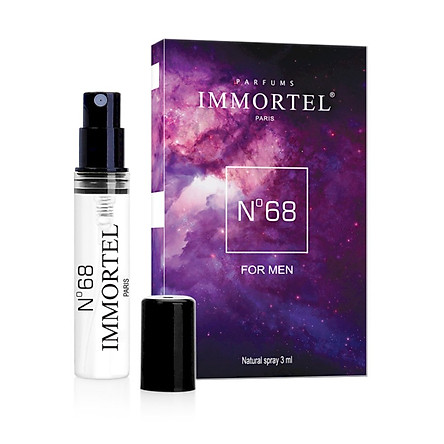 Nước hoa NAM IMMORTEL No68 Chai xịt 3ml EDP