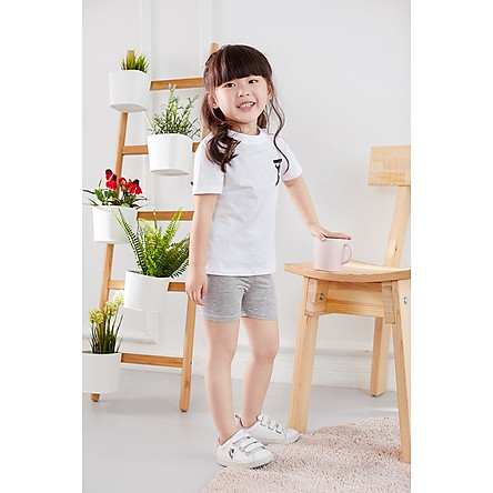 (Video) Quần legging đùi quần short thun cotton bé gái 2-10 tuổi quần mặc váy cực đẹp