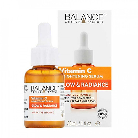 Tinh Chất Làm Sáng Da Balance Vitamin C Brightening Serum Glow & Radiance (30ml)