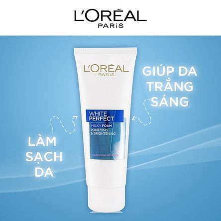 Sữa Rửa Mặt Trắng Da L'Oreal White Perfect (100ml)