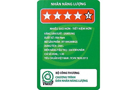 Tủ lạnh Samsung Inverter 208 lít RT19M300BGS/SV - Chỉ giao HCM