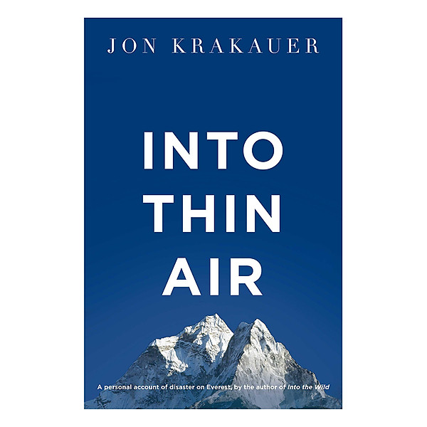 Book Into Thin Air by Jon Krakauer