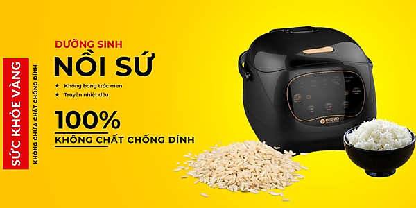 Tại sao nên chọn nồi cơm lòng sứ dưỡng sinh Mishio cho gia đình bạn?